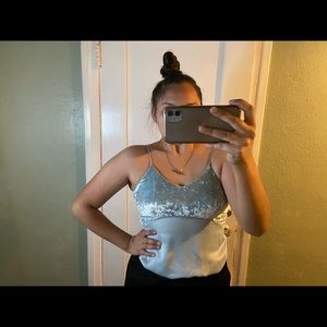 Supper cute light blue top from k/lab